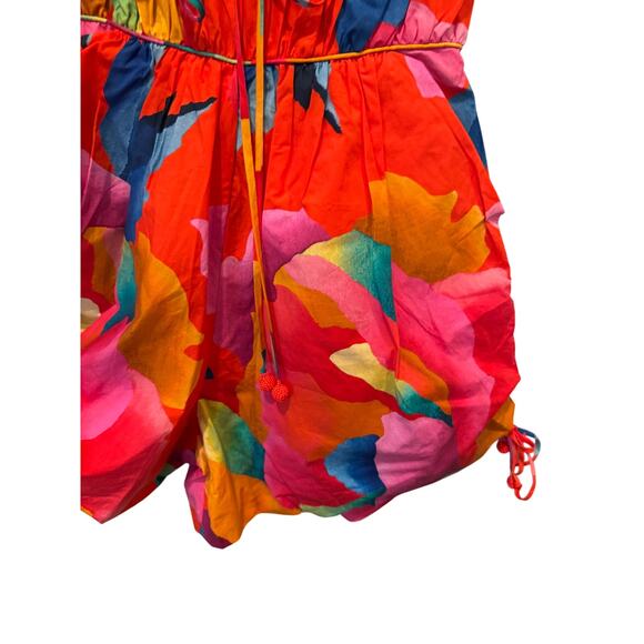 FARM Rio Ombre Chita Red Romper Size XS - Picture 9 of 15